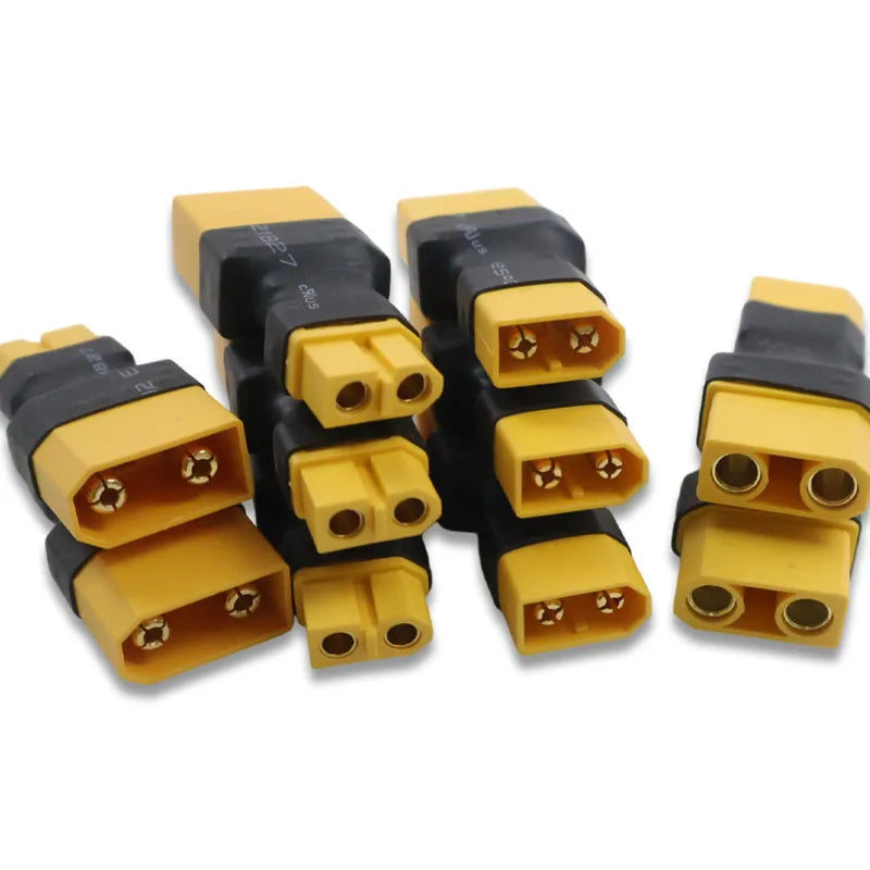 Dapter XT60 Male / Female To XT90 Male / Female Connector Conversion Adapter for Drone RC Lipo Battery Control Parts DIY Expand