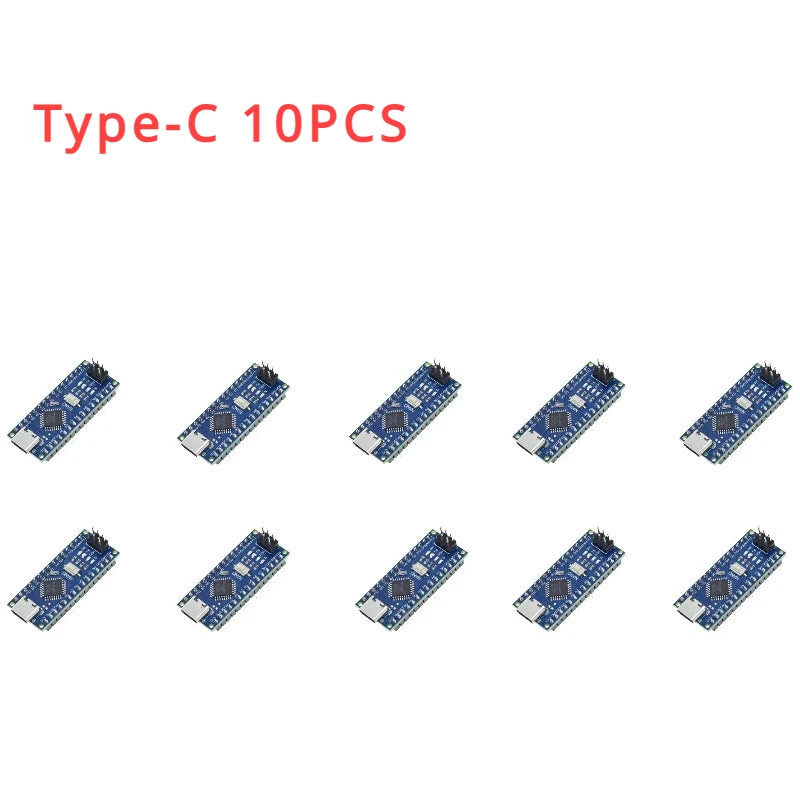 1 - 10PCS Type-C USB Nano 3.0 With the Bootloader Compatible Nano Controller for Arduino CH340 USB Driver 16Mhz ATMEGA328P