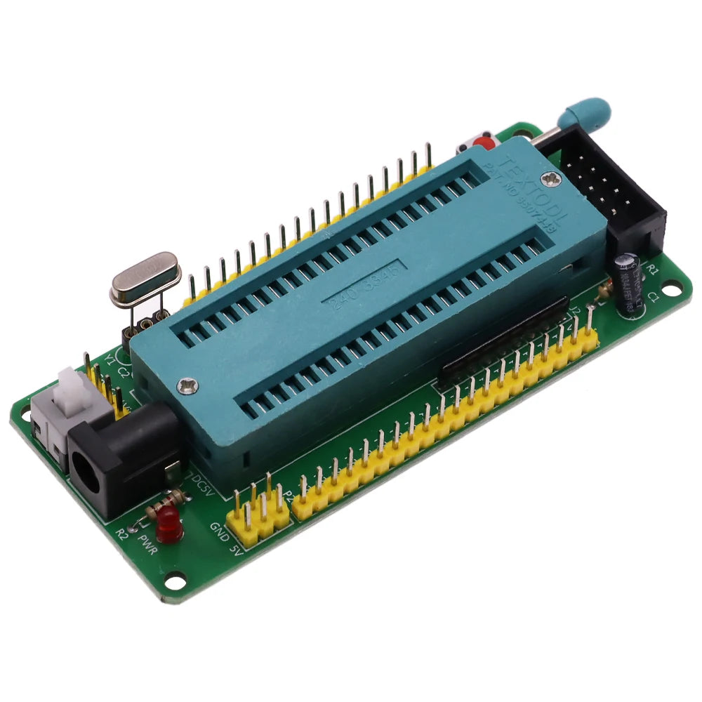 51 AVR Mcu STC Minimum System Board Learning Development STC89C52 AT89S52 40P Locking Seat Module Microcontroller Programmer