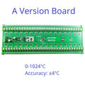 32 Channel K-type Thermocouple Module Modbus RTU RS485 MAX6675 MAX31855 DC7-25V DIN Rail Temp Acquisition Industrial Monitor