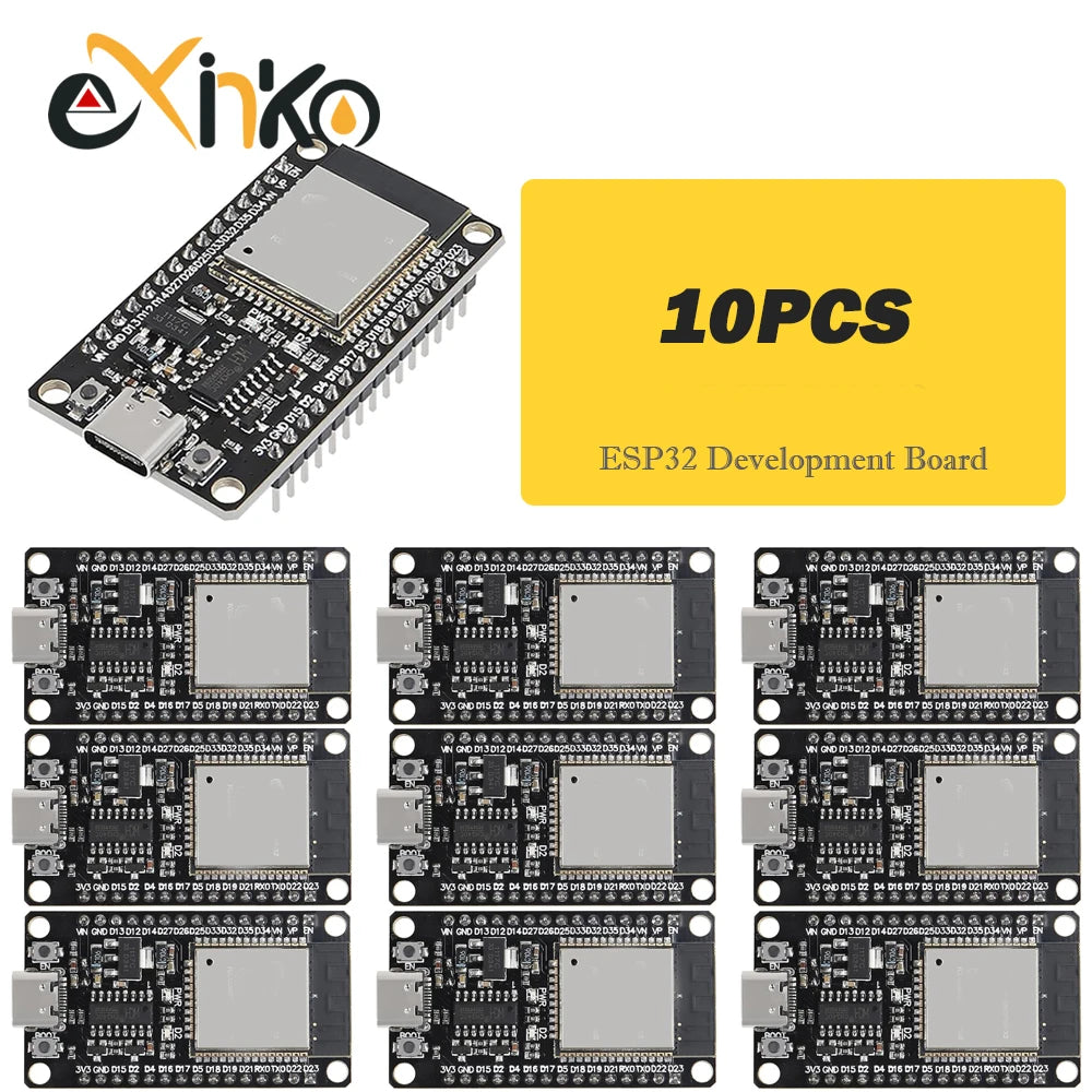 1-10pcs ESP32 Development Board WiFi+Bluetooth Ultra-Low Power Consumption Dual Core ESP-32 ESP-32S ESP32 Similar ESP8266