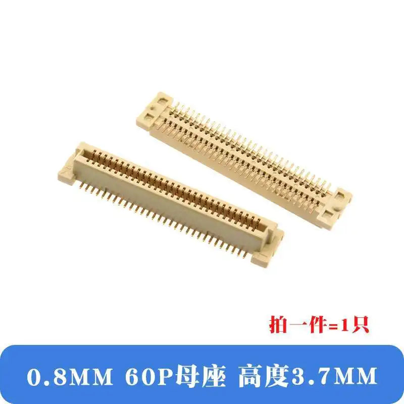 1pcs Board-To-Board Connector BTB Pitch 0.8Mm Dual Row SMD 40P/60/80/100P/120P/140P