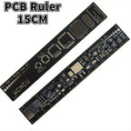 3 Type PCB Reference Ruler 15cm 20cm 25cm Multi-functional Measuring Tool Capacitor Chip IC SMD Diode Transistor
