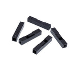 10/50Sets 2.54mm Single Row Dupont Connector 1-10Pin Plastic Housing Plug With Female Crimp Terminals
