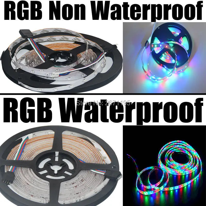Leds Strip SMD 3528 60led 1M/2M/3M/4M/5M Tape Cabinet Closet Decoration Lamp Bedroom Kitchen Lighting Flexible RGB LED Light