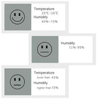 VIVO Mini Indoor Digital Thermometer Hygrometer LCD Display Room Temperature Humidity Sensor Gauge Weather Station 2026New