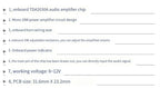 TDA2030A power amplifier module Audio amplifier TDA2030 electronic speaker can be connected to a small speaker