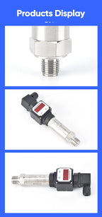 CG LED Display Pressure Transmitter 4-20mA/0-10V Output G1/2  High Precision Pressure Sensor for Water Oil Gas and liquid