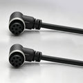 GX16 Double Elbow Female Welding Aviation Plug 2 3 4 5 6 7 8 9 10 Pin Pure Copper Connector Socket M16 with Cable Waterproof