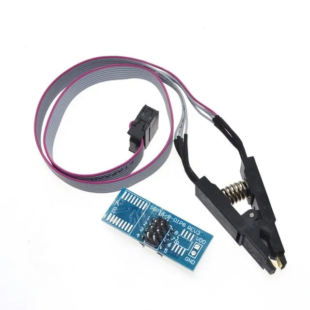 XTW100 CH341A USB Programmer with Software Driver 24 25 Series EEPROM Flash BIOS SPI FLASH Motherboard Multifunctional upgrade