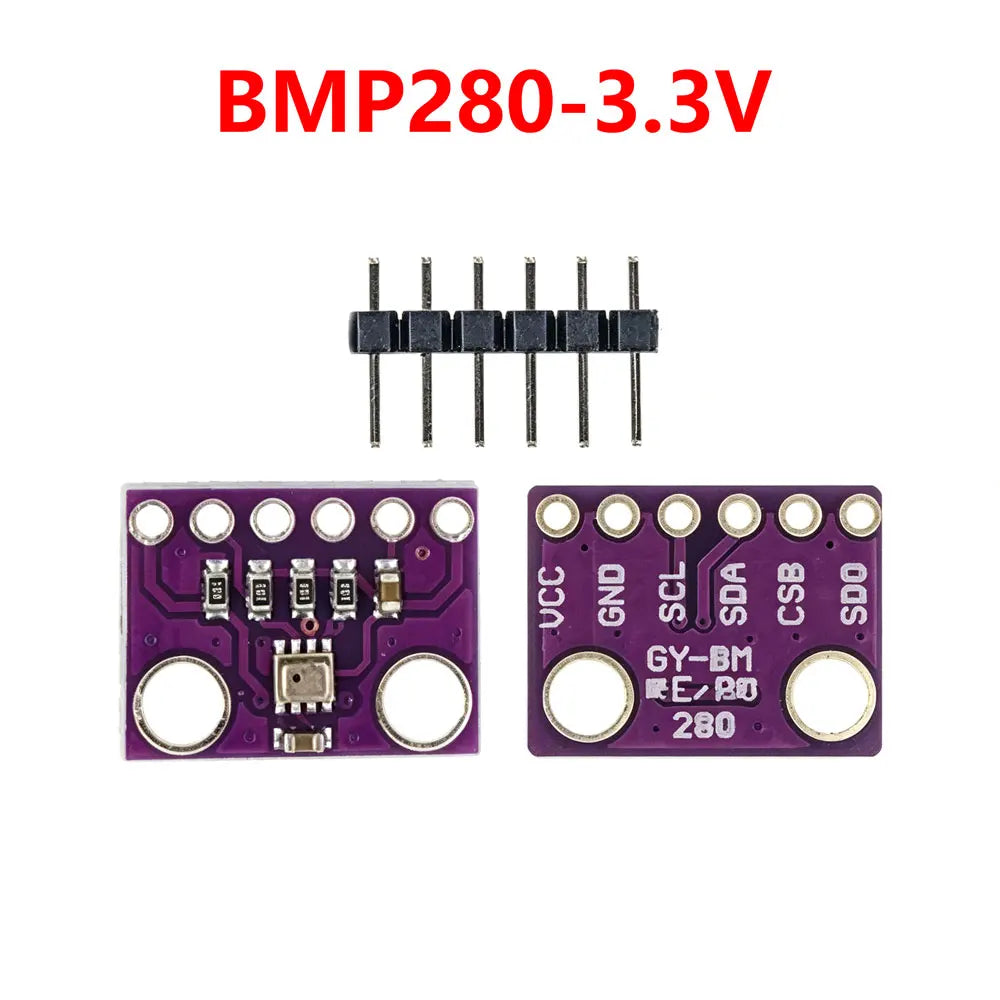1pcs BME280-3.3/5.0V BME280 BMP280-3.3V 5V Digital Module Temperature Barometric Pressure Sensor Module For Arduino BMP280