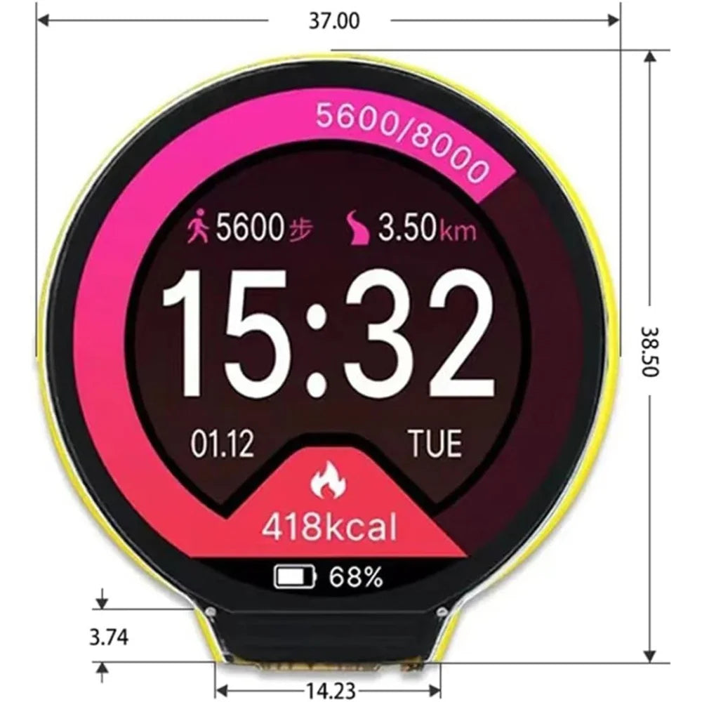 1.28 inch ESP32 ESP32-C3 IPS Round Display ESP32-2424S012 Capacitive Touchscreen 240x240 TFT LCD Module GC9A01 Touch Screen