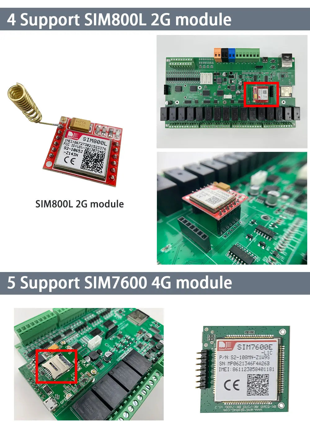 KC868-A16S 16CH ESP32 Relay Board Ethernet Wifi Switch MQTT TCP HTTP ESPhome Smart Home Assistant Tasmota 2/4G RTC DS3231 Module