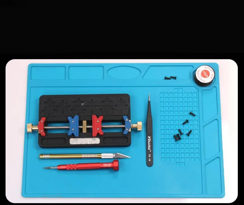 S-160 TE-509/502/508/610 LW-M3/M4 Silicone Soldering Mat ESD Antistatic Heat Resistant Insulation Repair Working Mat