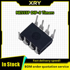 XRY 20-50PCS Integrated Circuits NE555 NE555P 555 DIP-8 Timers IC Chip Precision DIP-8