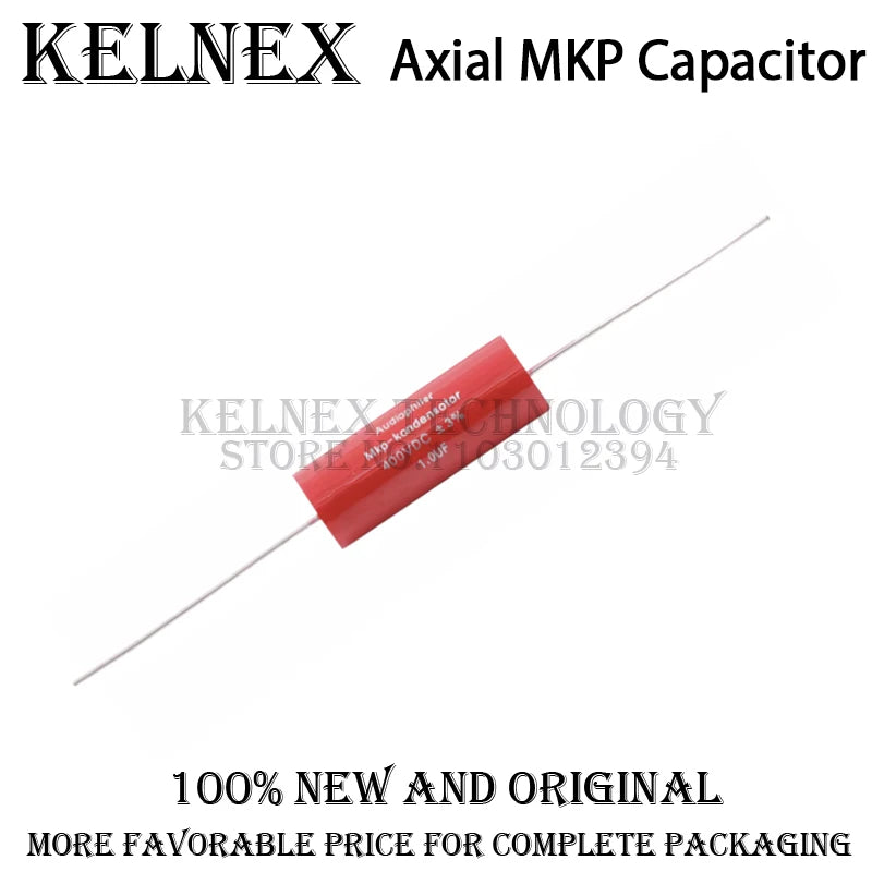1PC Audiophiler Axial MKP Capacitor Audio 250V 400V 630V 4.7UF/400V 10UF 1.0UF 1.5UF 6.8UF 8.2UF Frequency Dividing Capacitance