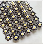 10-100pcs 1W 3W High Power LED Diodes Warm Cold Natural White/Red/Green/Blue/Royal Blue 450 660nm Deep Red UV With 20mm Star PCB
