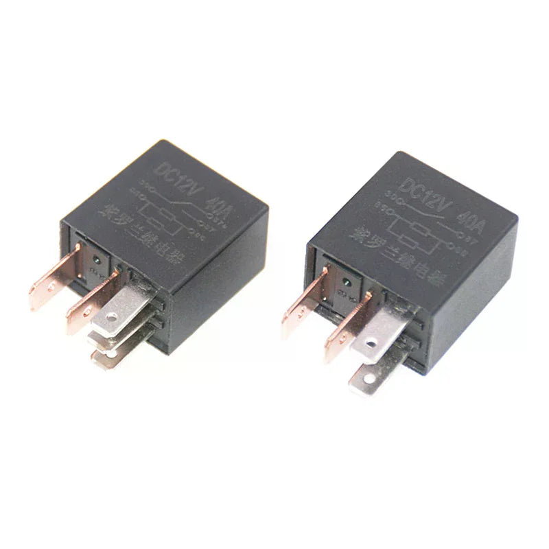 1pcs High Quality Car Relay DC 12V 40A Rated Current 1NO 1NC SPDT 4/5 Pins Car Automotive Alarm Relay 40 Amp Wholesale