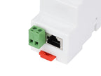 Waveshare 2pcs/lot Industrial Modbus RS485 Serial Server, RS485 to RJ45 Ethernet, TCP/IP to Serial, Rail-Mount, POE function