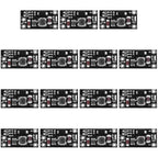 40-3PCS Mini DC-DC Boost Step Up Converter 3/3.2/3.3/3.7/5/9V to 12V Voltage Regulator PCB Board Module Lithium Battery Boost