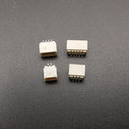 50Pcs JST SH 1.0mm Pitch Male / Female Housing Connector SMD Vertical/Horizontal Type Plug 2/3/4/5/6/7/8/9/10 Pin Socket Shell