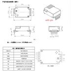 MH-Z1911A NDIR CO2 Carbon Dioxide Infrared Gas Sensor Module 400-10000ppm for CO2 Monitor MH-Z19