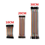 Dupont Line 10cm/20CM/30CM Male to Male+Female to Male + Female to Female Jumper Wire Dupont Cable for arduino DIY KIT