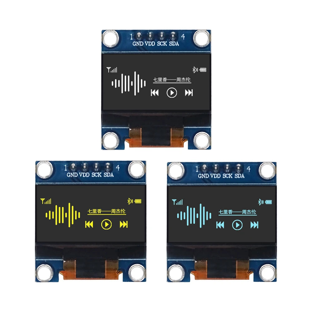 0.96 Inch OLED Display Screen SSD1315 SSD1306 I2C IIC SPI Serial 128X64 LCD 4 Pin For Arduino