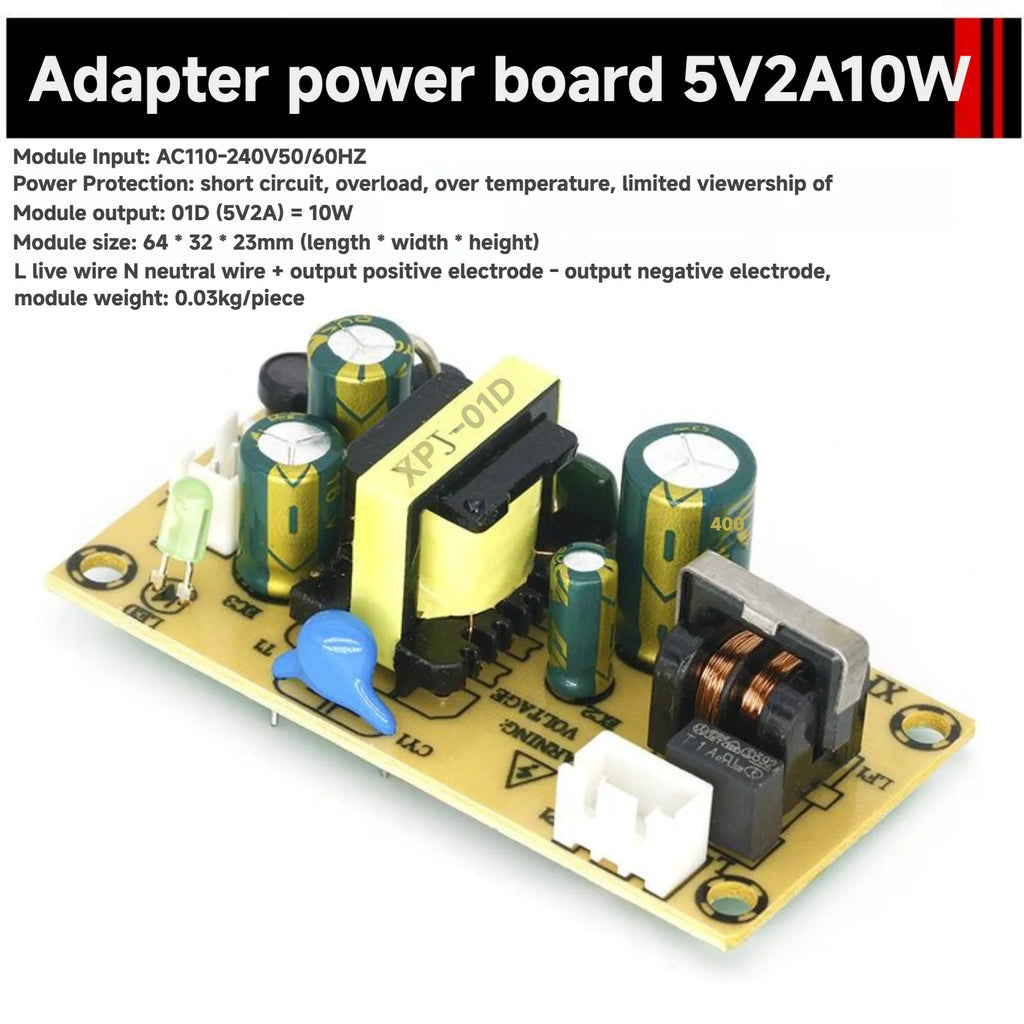 AC-DC Power Supply Module 12V 2A 3A Precision Buck Converter AC 220v to 12V 24V Power Adapter 18W 24W 36W Step Down Transformer