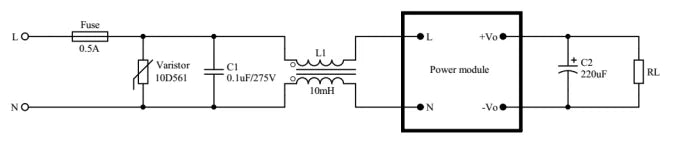 15pcs Free Shipping HLK-5M05 5M03 5M12 5M09 5M24 5W AC DC Buck Step Down Isolated Power Supply Module 220V to 5V/3.3V/12V/9V/24V