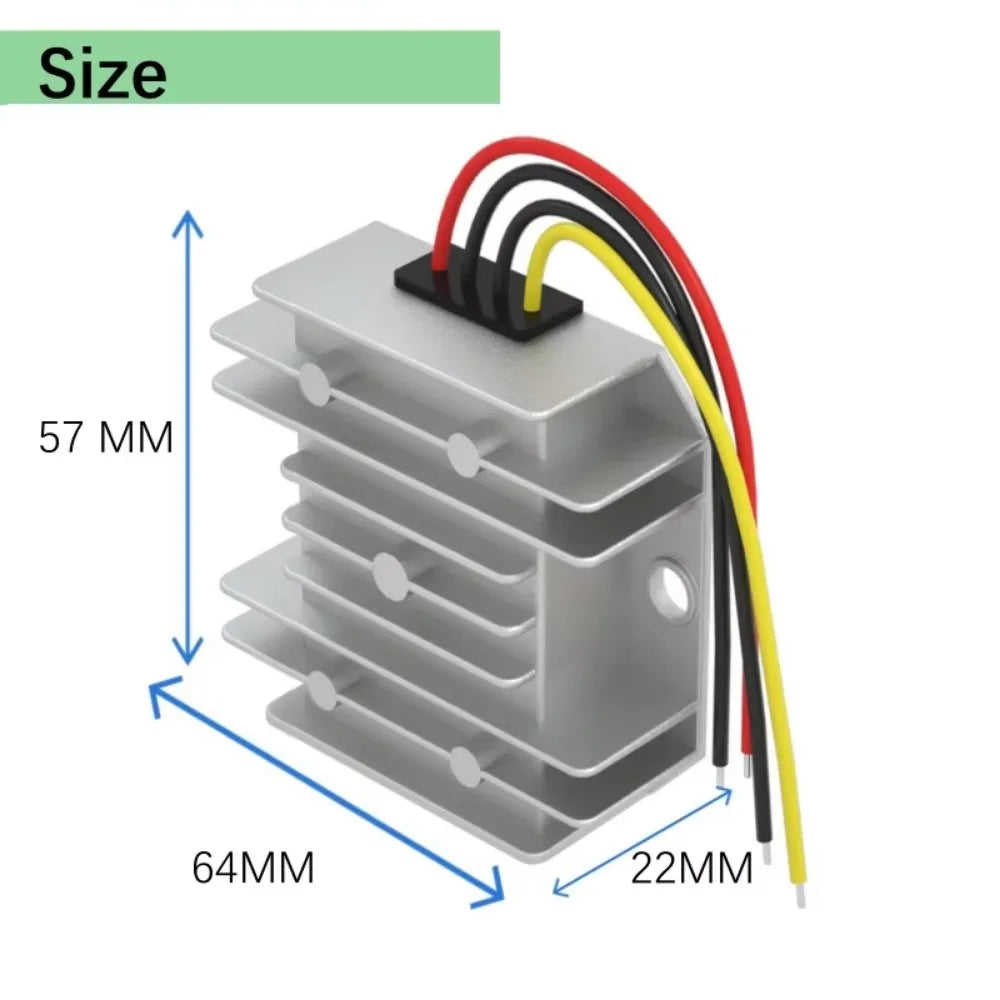 24V to 12V 1.5A 3A 5A 10A 15A 20A Step Down DC DC Converter Voltage Regulator 24V-12V 120W Car Power Supply Buck Module CE RoHS