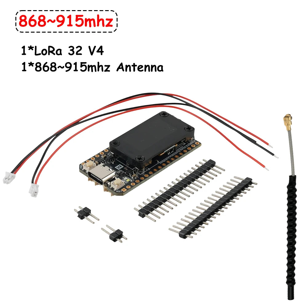 Heltec WiFi LoRa 32 V4 Development Board OLED Display ESP32-S3 SX1262 Chip WiFi BLE Low Power for Meshtastic IoT Devices Arduino