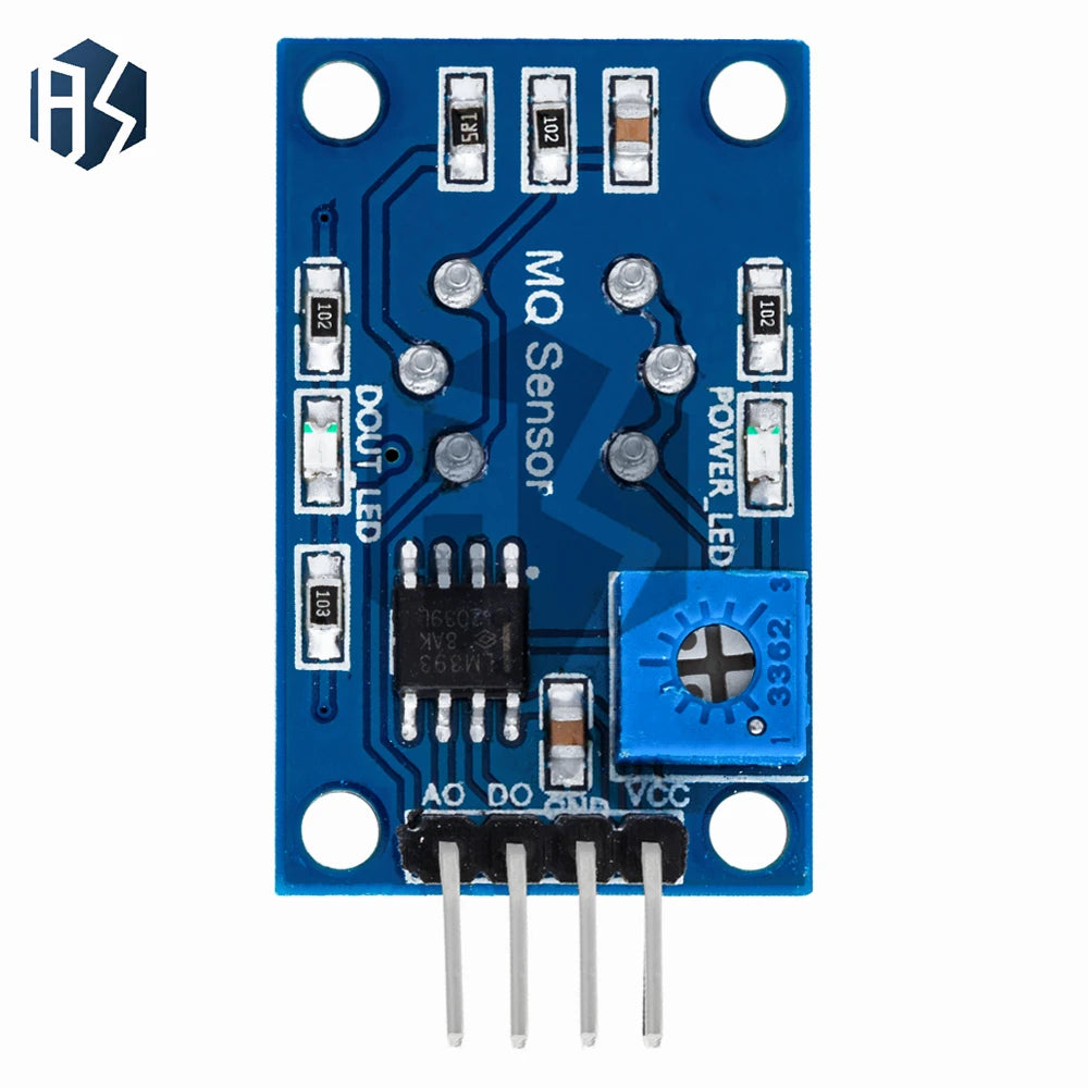 MQ Series Gas Detection Sensor Module Kit - Includes MQ-2, MQ-3, MQ-4, MQ-5, MQ-6, MQ-7, MQ-8, MQ-9, and MQ-135 for Gas Sensing