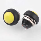 5/20/100PCS PBS-33B Black Red Green Yellow White Blue Orange Self-reset Self-locking 12mm Momentary Push Button Switch