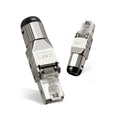 ZOERAX 1PCS RJ45 Cat8 Cat7 Cat6A Connector RJ45 Shielded Toolless Modular Termination Plug 2000MHz 40G LAN Cable for 22AWG-24AWG