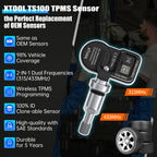 XTOOL TS100 PRO Sensor TPMS Sensor Tire Repair Tools TPMS Pressure Monitor Tester Automotive Tire Pressure Programming Sensors