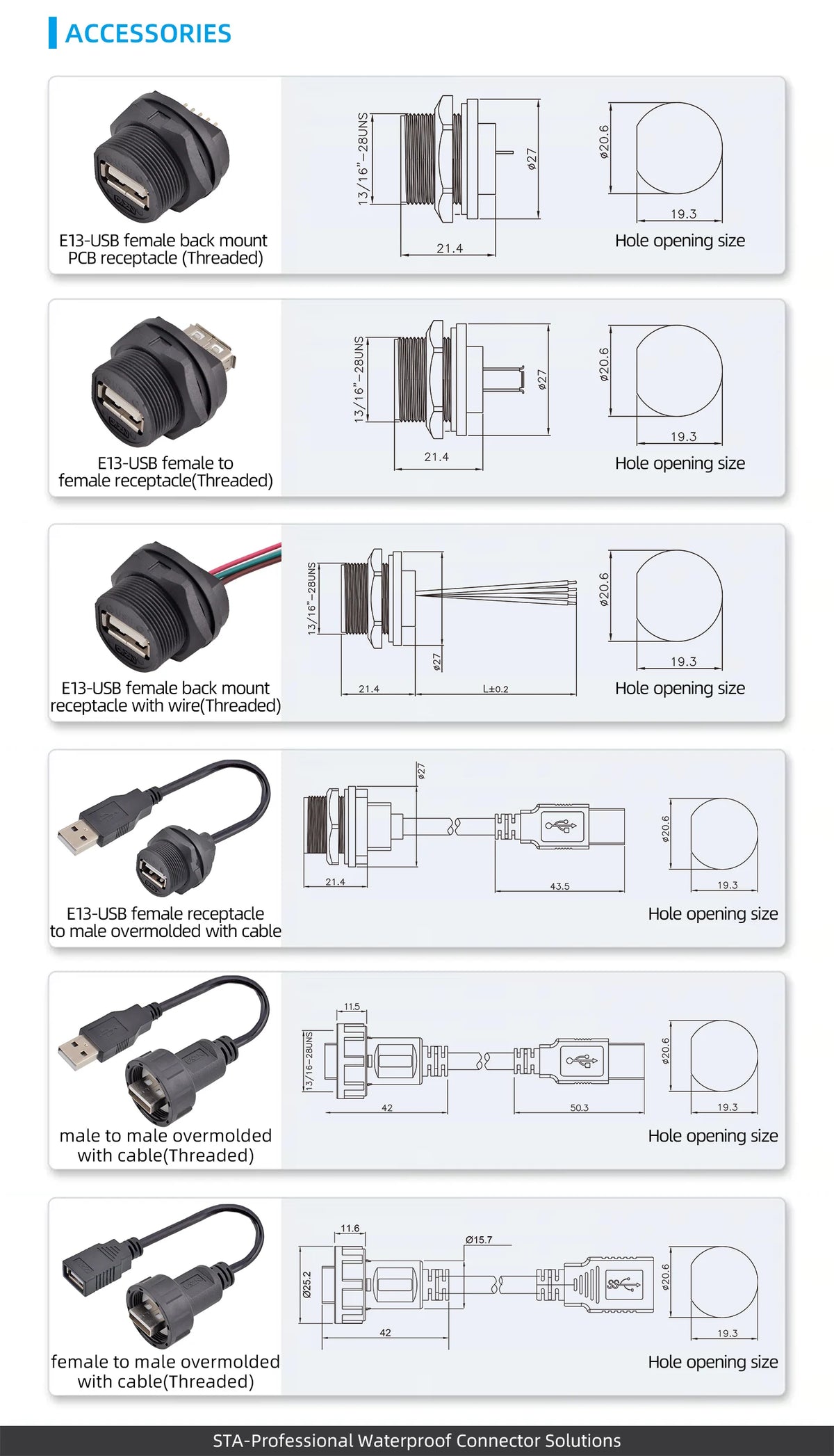 USB 2.0 Port Industrial Waterproof Connector IP67 Molded Male Female Aviation Plug Data Transfer Extension Cable 0.3 0.5 1M