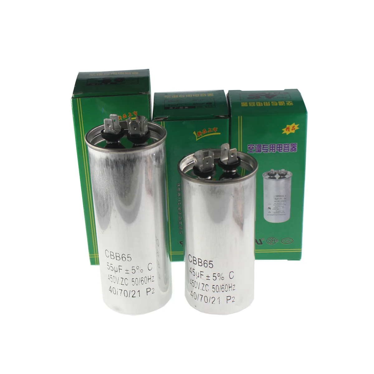 CBB65 Air conditioner compressor start capacitor 20 25 30UF 35UF 40 45 50 60 70 450V New and original