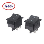 【5-1PCS】Rocker Switch DPST 40A 12V DC 4 Pin 2 Position Switch ON Off Toggle Switch 30A 250V AC 120V T125 KCD2 KCD4 Rocker Swit