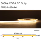 Motion Sensor Stair LED Controller 12V 24V Stair Step LED Strip Light Side Pixel Strip Light 1-32 Steps Indoor Stairway Lighting