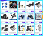 IP68 I/T Shape Waterproof Connector 2/3/5 Pin Wire Connectors Quick Screw Connect Push-in Terminals Electric Junction Box DIY GO