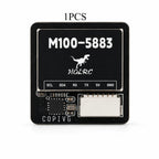 HGLRC M100-5883 M10 GPS Compass for FPV Racing Freestyle Long Range Drone 10Hz 72CH Ceramic Antenna UBLOX 5V M8N GPS Alternative