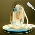 DC 12V 24V COB LED Strip Light 320 480 528 LEDs Flexible Tape High Density Linear Lighting Warm White 8mm PCB 0.5m 1m 2m 5m 10m