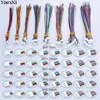 YanXi 10PCS SH1.0 1.25 ZH1.5 PH2.0 XH2.54 Connector Female Plug 2/3/4/5/6/8/9/10/12Pin With Cable Terminal Wire 10/20/30cm