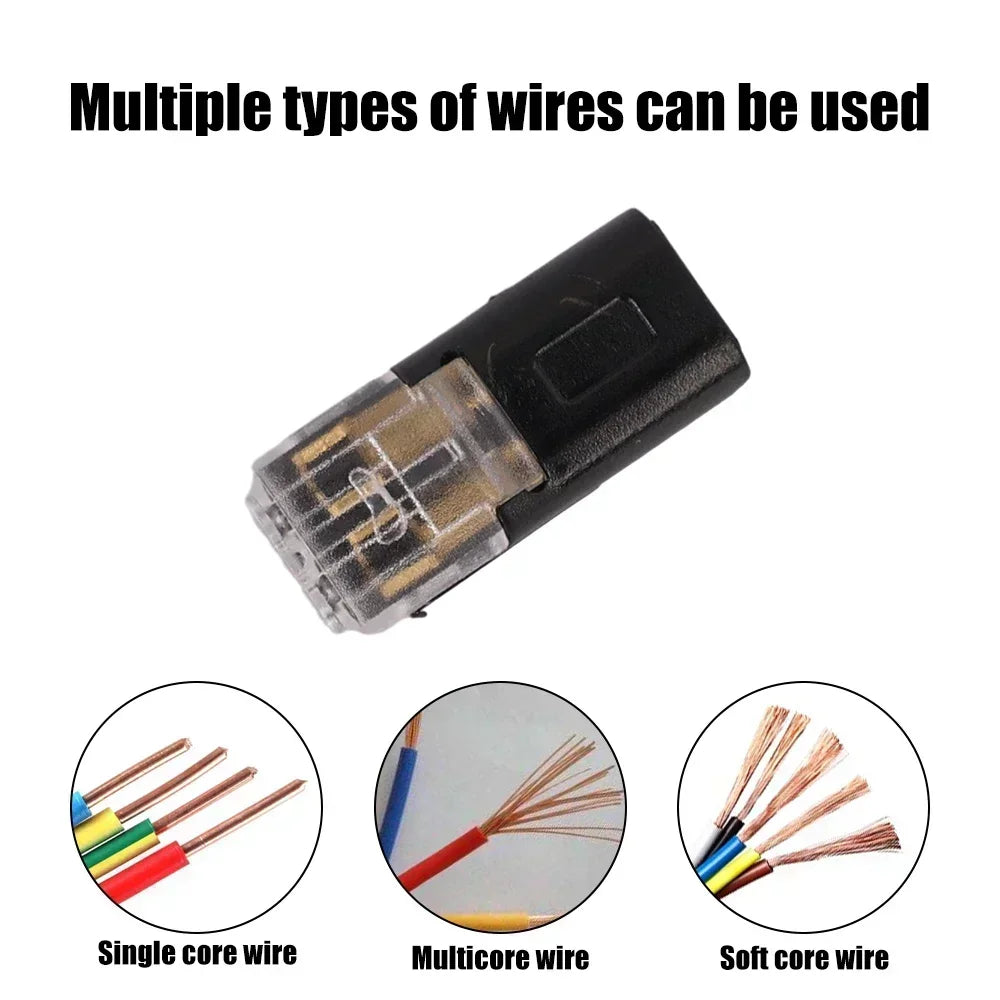 Waterproof  Plug Wire Connector 2 Pin Way Cable Plug Car Electric Wire Snap Connectors Strip Terminal Connection Wholesale