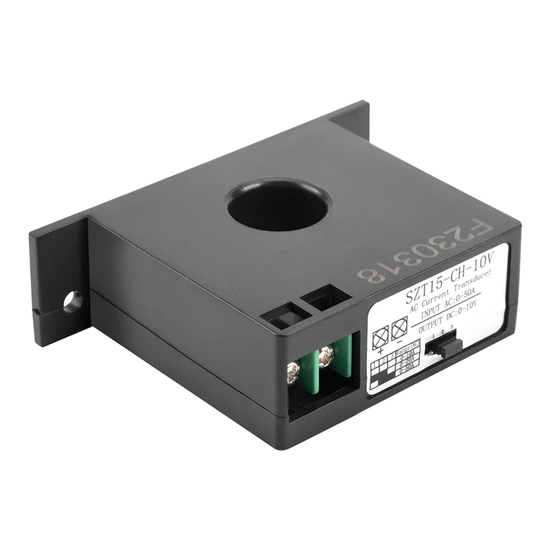 Precisionn SZT15-CH-10V AC Current Transmitter Current Mutual Inductor AC 0-50A To DC 0-10V