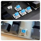 10/50/200pcs Keyboard Switch Keyboard Clicker Key Replacement 3 Pin Tactile Switch Plastic For Replacement Accessories