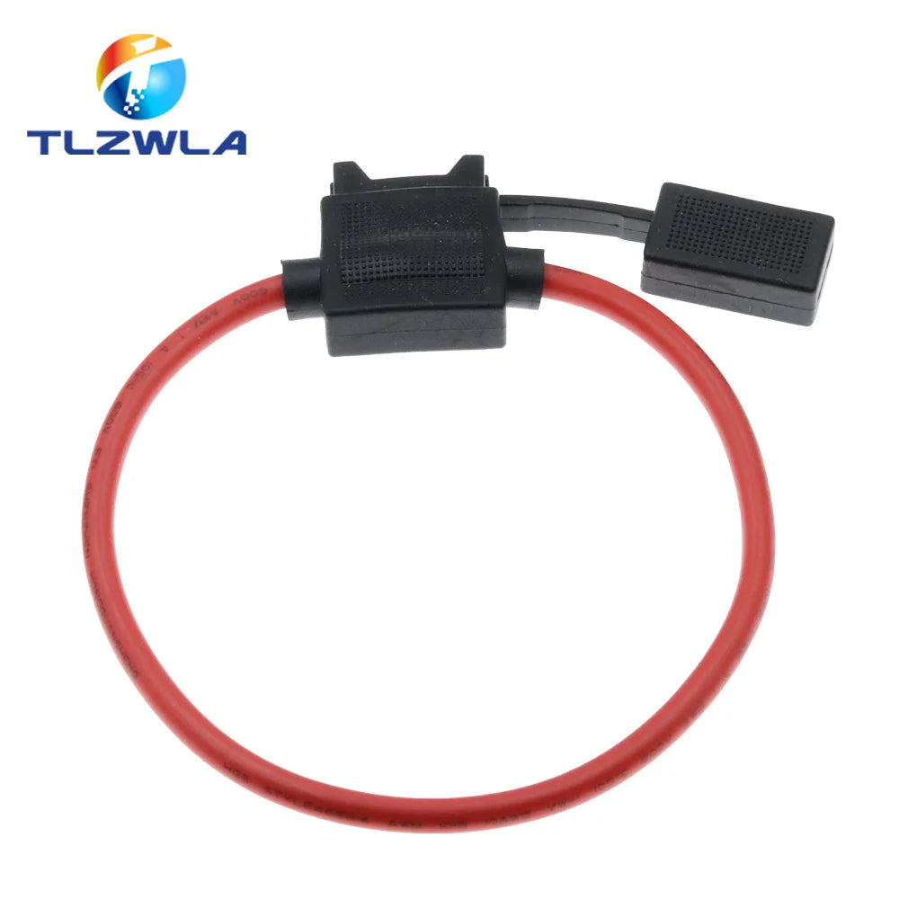 ATC Medium Blade Waterproof Fuse Holder For Automobile 32V 18/16/14/12/10AWG Standard Fuse Insert 1A 2A 3A 4A 5A 7.5A 10A 15A-50