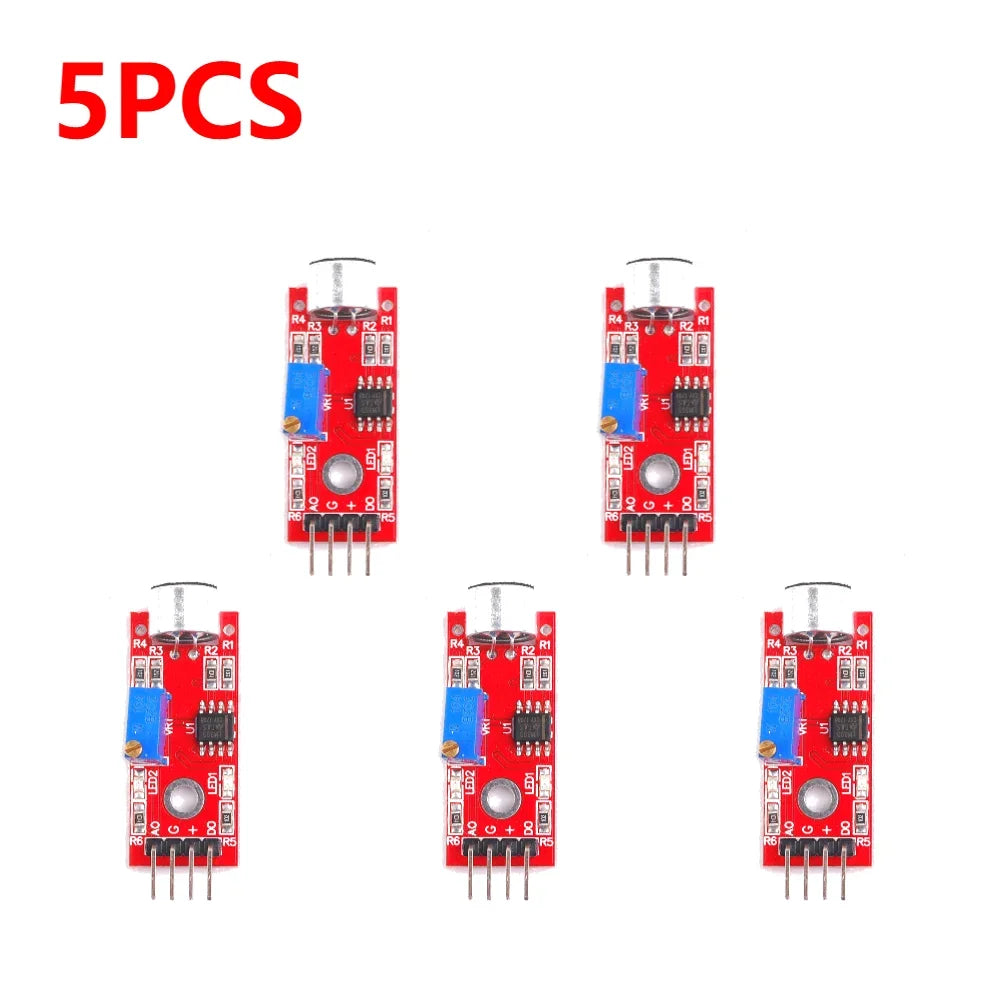 1-10PCS KY-037 High Sensitivity Sound Detection Module DC 4-6V LM393 Microphone Sensor Detection Module For arduino AVR PIC