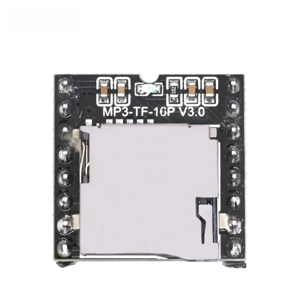 DFPlayer Mini MP3 Player Module - Voice Decoder Board with TF Card/USB/Serial Port Support for Arduino DIY Projects